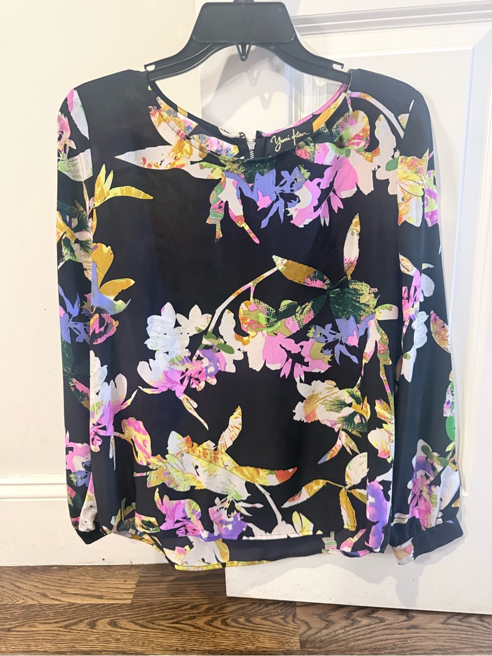 Yumi Kim Floral Long Sleeve Blouse – Size Small